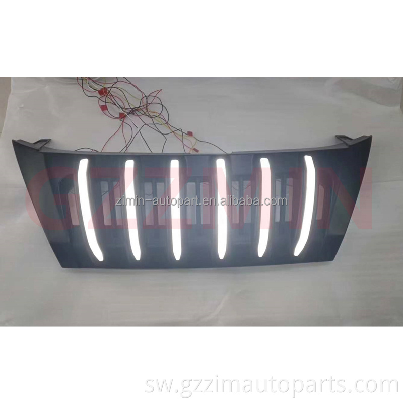 Gari mpya ya kuwasili grille nyeusi mesh mbele grille inafaa kwa Toyota for-uner 2021